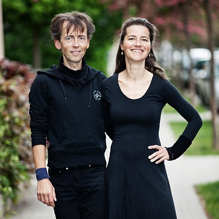 Das Duo Vimaris mit Dr. Wieland und Mirjam Meinhold (Foto: Christine Heimrich)