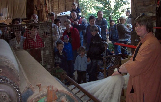 Ulrike Tuschy bei der Arbeit (Foto: privat)