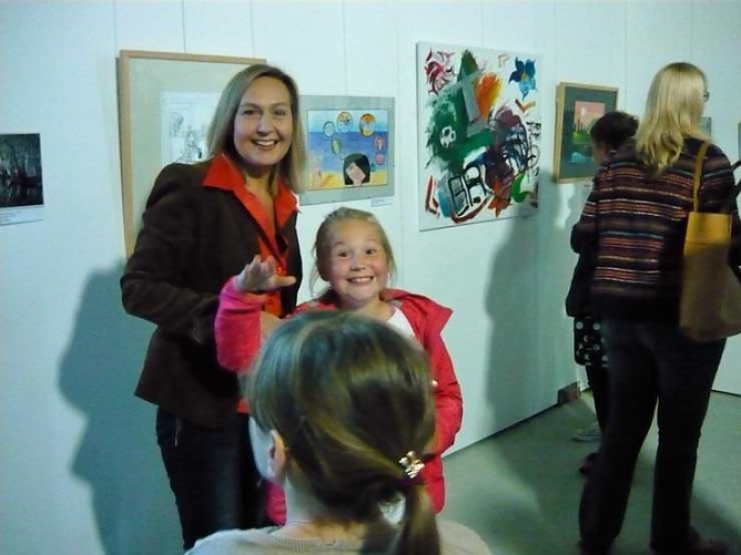 Rückschau auf 8. Jugendkunstbiennale (Foto: Fred Böhme) Rückschau auf 8. Jugendkunstbiennale (Foto: Fred Böhme)