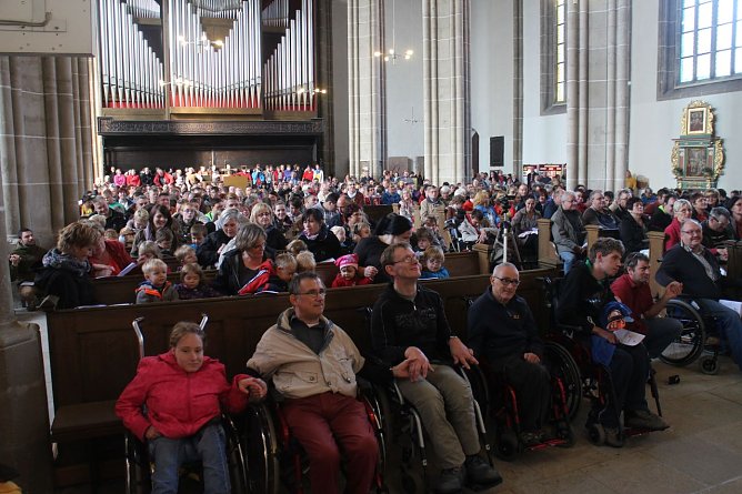 Das Gotteshaus war gut gefüllt (Foto: Angelo Glashagel) Das Gotteshaus war gut gefüllt (Foto: Angelo Glashagel)