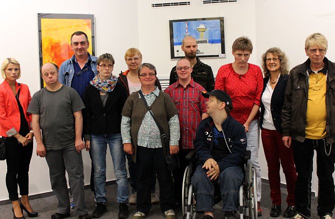 K&uuml;nstler stellen aus (Foto: privat)