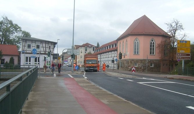 Letzte Arbeiten (Foto: Stadtverwaltung Nordhausen)