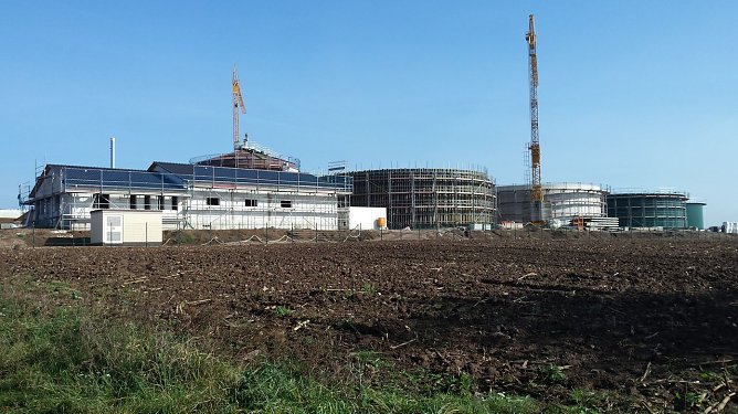 Bau geht planm&auml;&szlig;ig voran (Foto: nnz)