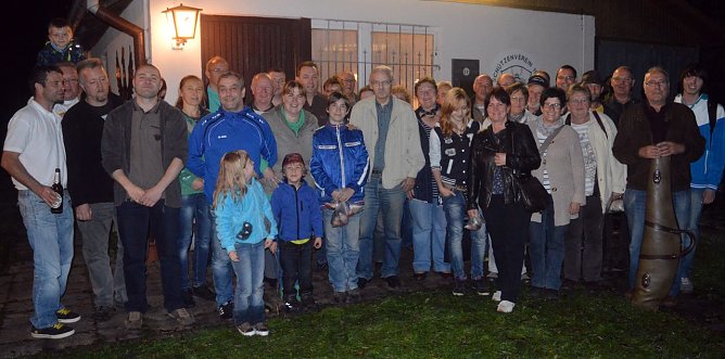 Die Wurst geschossen (Foto: privat)