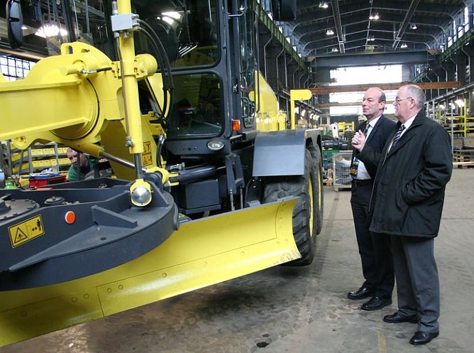 Landrat unter und &uuml;ber Tage (Foto: Piper/pln)