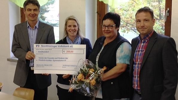 Freude beim Förderverein (Foto: privat) Freude beim Förderverein (Foto: privat)