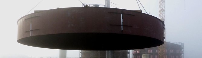 Fast utopisch - das Dach des Fermenters (Foto: nnz)