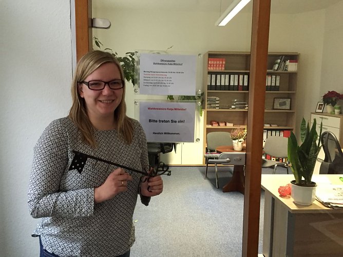 Katja Mitteldorf er&ouml;ffnet ihr Wahlkreisb&uuml;ro am 10. Dezember (Foto: Konstanze Keller-Hoffmeister)