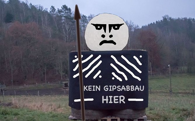 Abschreckend (Foto: T. Kerwitz) Abschreckend (Foto: T. Kerwitz)