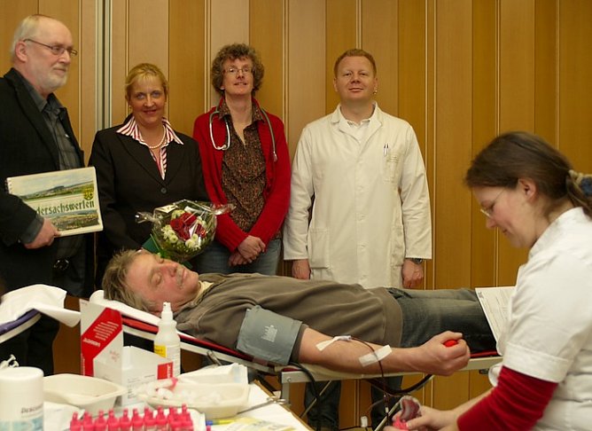 An der Nadel (Foto: nnz) An der Nadel (Foto: nnz)