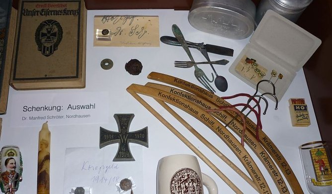 Schenkungen zu sehen (Foto: Astrid Lautenschläger, Stadtverwaltung Nordhausen) Schenkungen zu sehen (Foto: Astrid Lautenschläger, Stadtverwaltung Nordhausen)