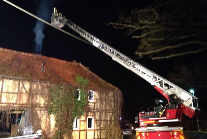 Einsatz in Holbach (Foto: Feuerwehr Liebenrode)