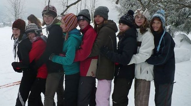 Training im Schnee (Foto: Meyer)