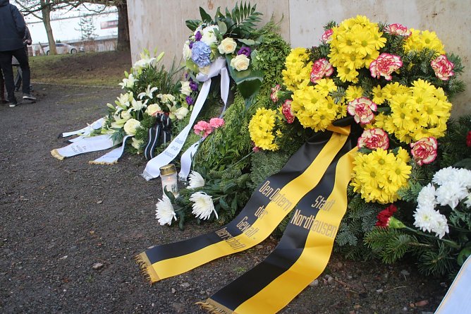 Nordhausen gedenkt der Opfer des Nationalsozialismus (Foto: Angelo Glashagel) Nordhausen gedenkt der Opfer des Nationalsozialismus (Foto: Angelo Glashagel)