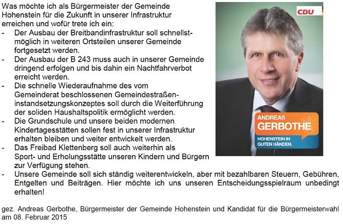 Ausschnitt aus einer Pressemitteilung (Foto: nnz)