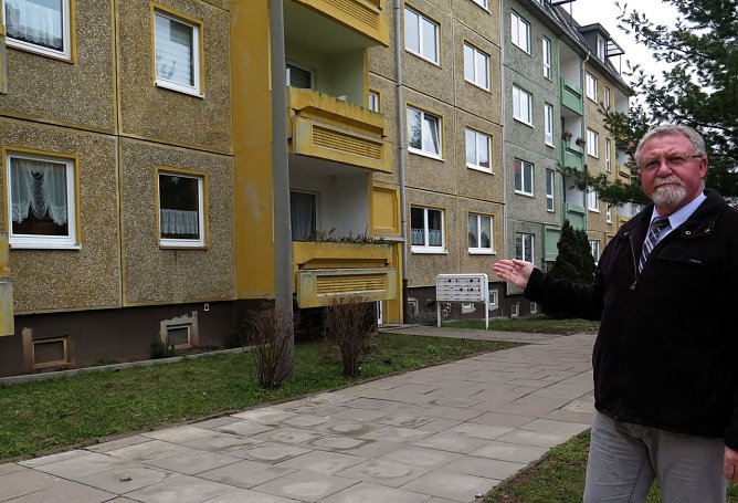 Am Standort in der Löwentorstraße in Bleicherode (Foto: WBG) Am Standort in der Löwentorstraße in Bleicherode (Foto: WBG)