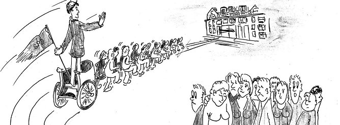 Karikatur (Foto: Martin H&ouml;fer)