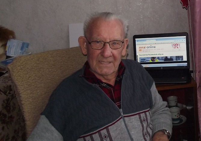 Herbert Naumann feiert heute seinen 91. Geburtstag (Foto: Kurt Frank)