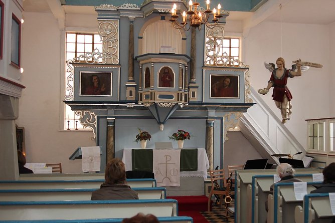 Im Friedrichsthaler Gotteshaus hat sich in den vergangenen zwei Jahren einiges getan - das soll nun gefeiert werden (Foto: Dr. Ehrhardt Neubert)