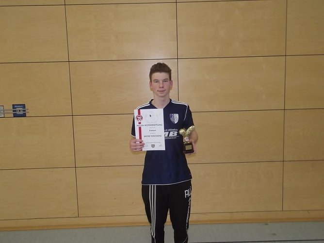 Bestenermittlung B-Junioren in der Halle (Foto: KFA Nordth&uuml;ringen)