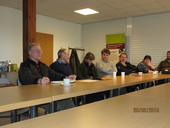 Kranichsch&uuml;tzer zogen erstmals Bilanz (Foto: Pressestelle Landratsamt)