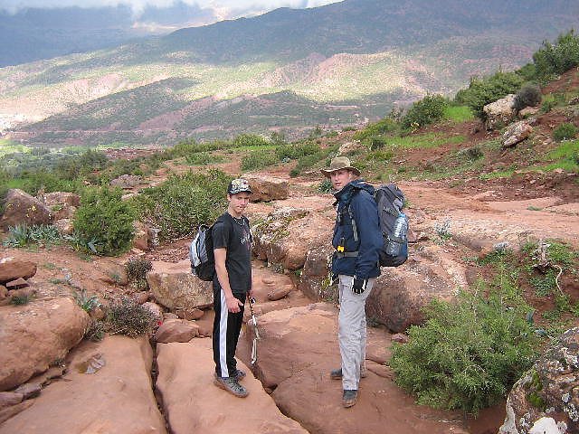 Arbeit in Marokko (Foto: Autoren)