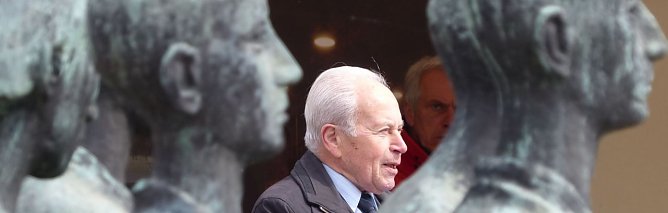 Oto Konstein - einer der &Uuml;berlebenden der "H&ouml;lle Dora" (Foto: nnz)