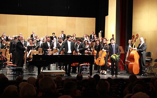 Erfolgreiche Urauff&uuml;hrung (Foto: Th&uuml;ringer Landesmusikakademie Sondershausen)