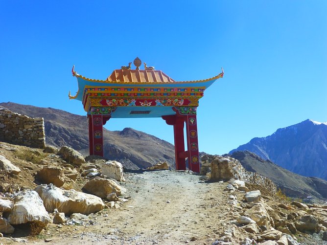 Heilige Orte und heilende Mantras - dar&uuml;ber wird Daniela Wolf am Freitag im Nordh&auml;user Weltladen berichten (Foto: Schrankenlos e.V.)