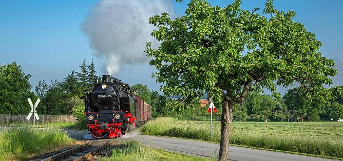 Titelbild des HSB-Sommerfahrplans (Foto: Bahnsen/HSB)
