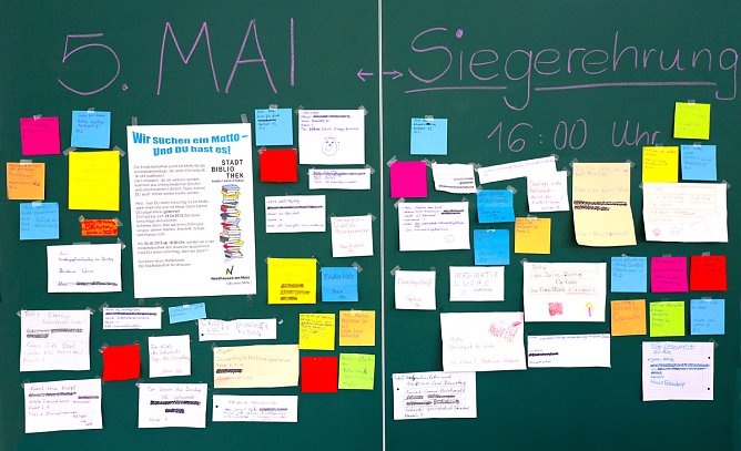 Siegerehrung in der Nordh&auml;user Stadtbibliothek (Foto: Stadtbibliothek Nordhausen)