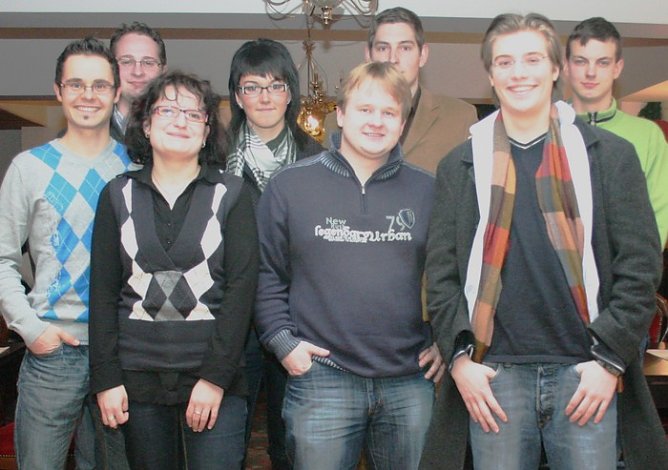 Der neue Vorstand (Foto: Schr&ouml;ter)