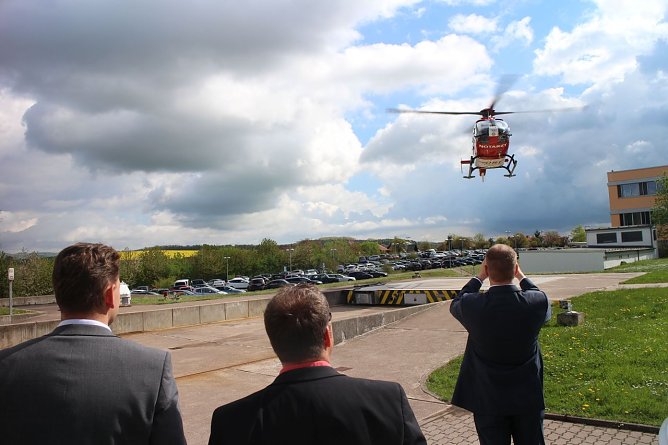 Christoph 37 hebt ab zum Einsatz (Foto: Angelo Glashagel) Christoph 37 hebt ab zum Einsatz (Foto: Angelo Glashagel)