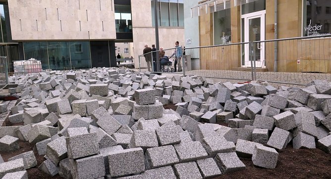 Wenig Interesse am Stadtspaziergang (Foto: nnz)