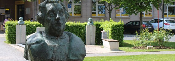 Reformatorendenkmal am Nordh&auml;user Lutherbrunnen (Foto: Angelo Glashagel)