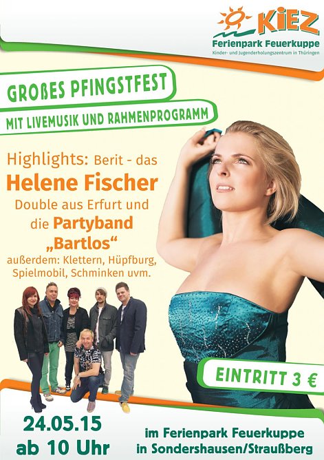 Großes Pfingstfest auf der Feuerkuppe (Foto: Ferienpark Feuerkuppe) Großes Pfingstfest auf der Feuerkuppe (Foto: Ferienpark Feuerkuppe)