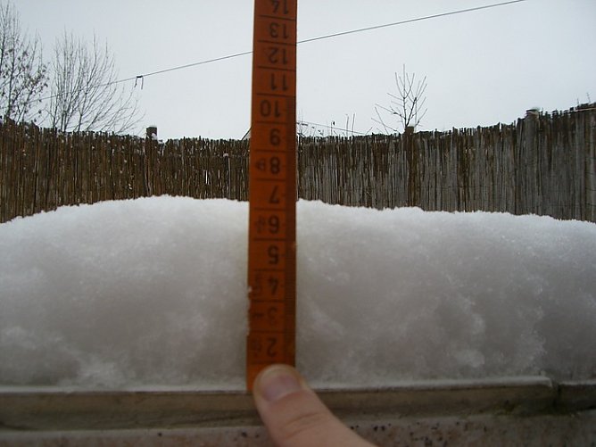 Schnee (Foto: M&ouml;ller)