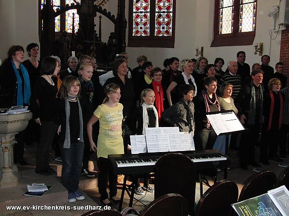 Am Freitag findet eine Abendmusik der besonderen Art in Ellrich statt. Seit nunmehr 5 Jahren besteht der Ilfelder Chor Gospel Generations. (Foto: Dr. Wolfgang R. Pientka)