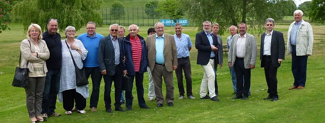 Politik auf dem Golfplatz (Foto: privat)