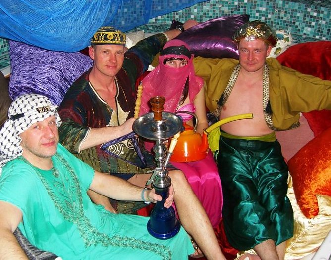 Schwitzen im Orient (Foto: nnz)