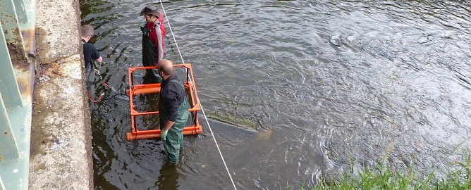 Mittels Sonar abgestastet (Foto: nnz)