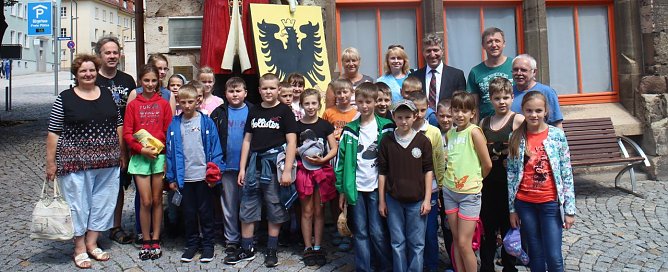 In Nordhausen hat die Dritte Welt Inititative wieder eine Gruppe Kinder nach Nordhausen eingeladen (Foto: Angelo Glashagel)