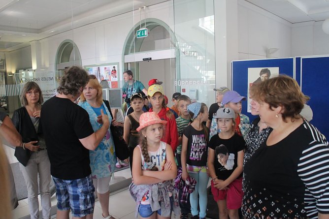 21 Kinder aus Homyel sind diesmal in Nordhausen zu Besuch (Foto: Angelo Glashagel)