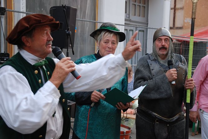 Zum Altstadtfest werden auch die "Altstadtoriginale" unterwegs sein (Foto: Medienhaus Heck) Zum Altstadtfest werden auch die "Altstadtoriginale" unterwegs sein (Foto: Medienhaus Heck)