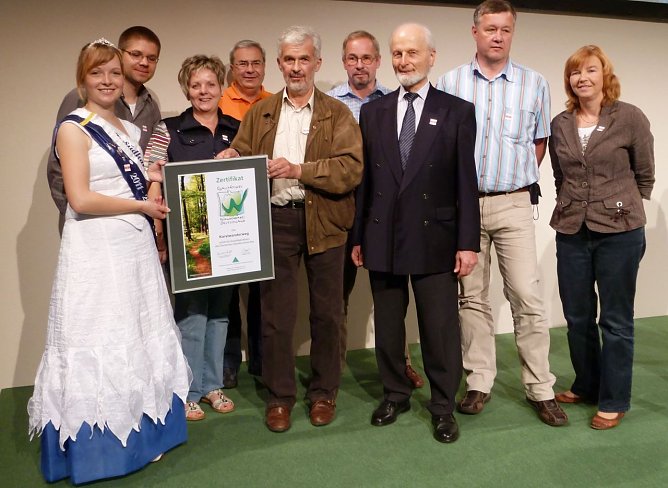 Verleihung des G&uuml;tesiegels f&uuml;r den Karstwanderweg (Foto: Jessica Pieper)