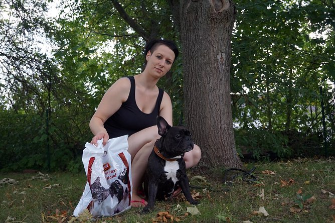 Katharina und Oskar freuen sich auf viele Bullyfreunde (Foto: Sandra Witzel)