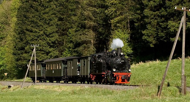 Mit dem Dampfzug unterwegs (Foto: privat)