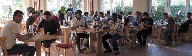 Abendbrot im Kochhaus (Foto: nnz)