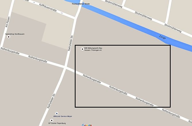 Hier k&ouml;nnte die Erstaufnahmeeinrichtung entstehen (Foto: Google Maps)