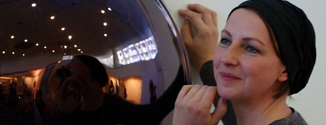 Spiegel als Mittel der Kunst (Foto: nnz)